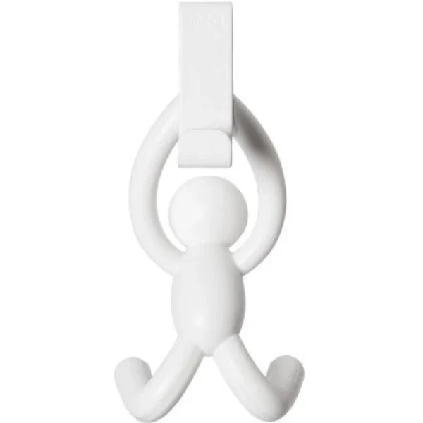 Umbra Buddy Türhaken 2er-Set – 6×7,5×13 Cm – 2-teilig – White 8