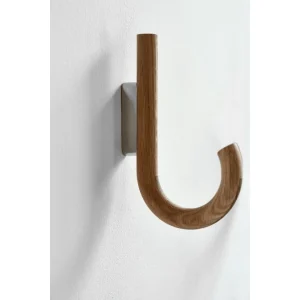 Gejst Design Gejst Hook Garderobenhaken – 2×12,8×19 Cm – Oak/chrome 7