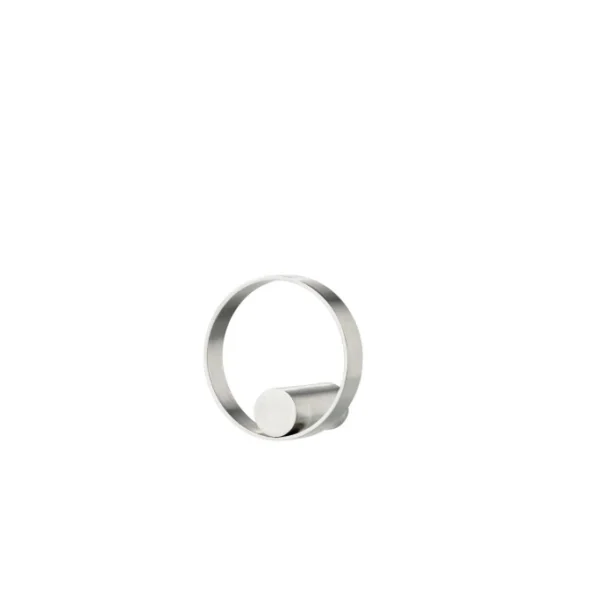 Zone Denmark Hooked On Rings Wandhaken – ø 4,7 Cm – Steel 1 1