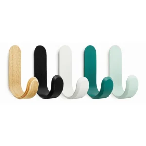 Normann Copenhagen Curve Wandhaken – 17,7x 5,3 X 10 Cm – Ash 13