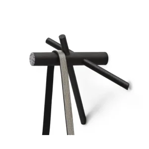 Normann Copenhagen Sticks Haken 3-teilig – 14,5 X 15,5 X 12,5 Cm – Black 13