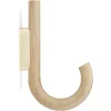 Gejst Design Gejst Hook Garderobenhaken – 2×12,8×19 Cm – Oak/brass 10