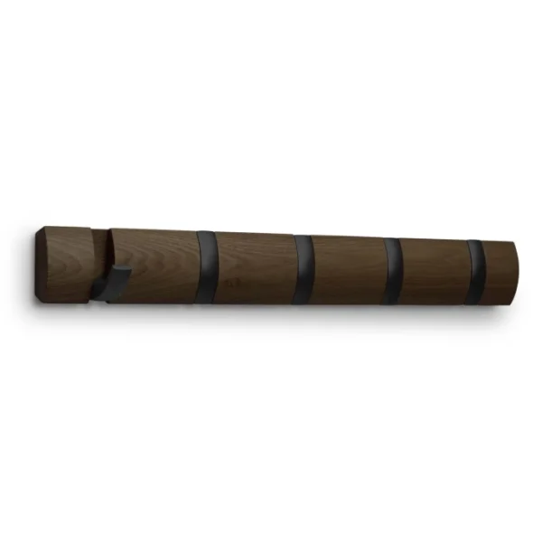 Umbra Flip Garderobenhaken L – 51x3x6 Cm – Black/Walnut 3