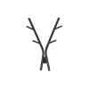 LEITMOTIV Deer Garderobenhaken – 47,7x29x11,8 Cm – Black 17