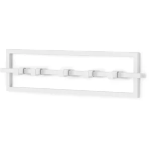 Umbra Cubiko Wandgarderobe 5 Haken – 53x6x15 Cm – White 12