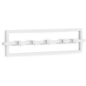 Umbra Cubiko Wandgarderobe 5 Haken – 53x6x15 Cm – White 14