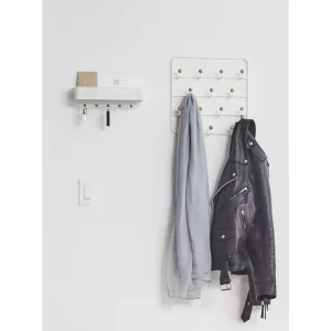 Umbra Estique Türgarderobe – 36x6x36 Cm – White 21