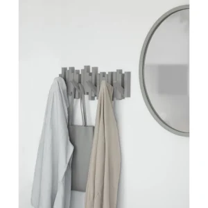 Umbra Stäbchen Wandgarderobe – 46 X 3 X 18 Cm – Grey 15