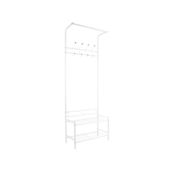 Leitmotiv Saturnus Garderobe – 64 X 30 X 177 Cm – White 3