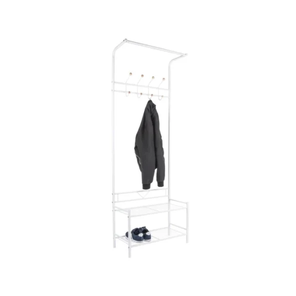 Leitmotiv Saturnus Garderobe – 64 X 30 X 177 Cm – White 4