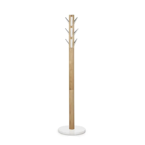 Umbra Flapper Kleiderständer – H 169 Cm – 39×39 Cm – White/Natural 1